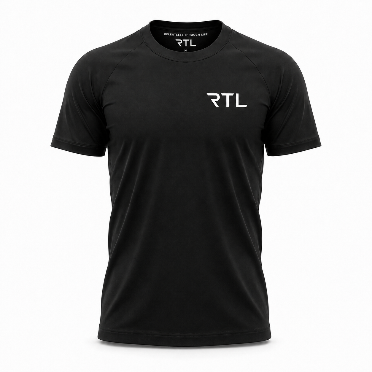 Black Mens RTL Gym Tee