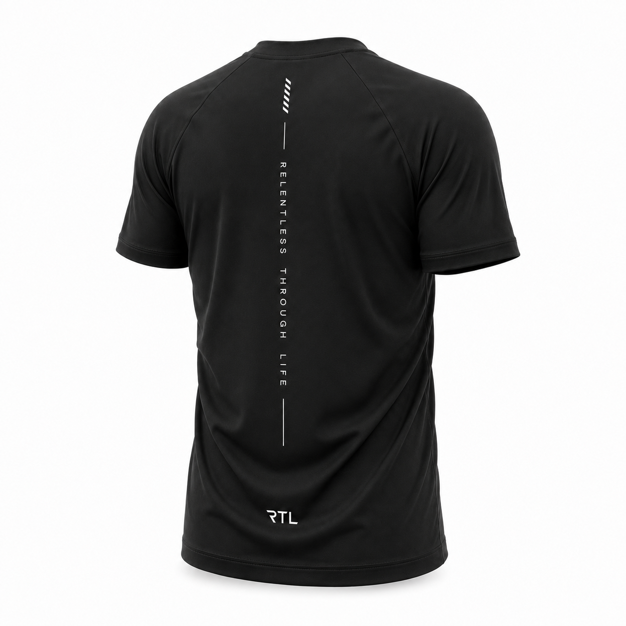 Black Mens RTL Gym Tee